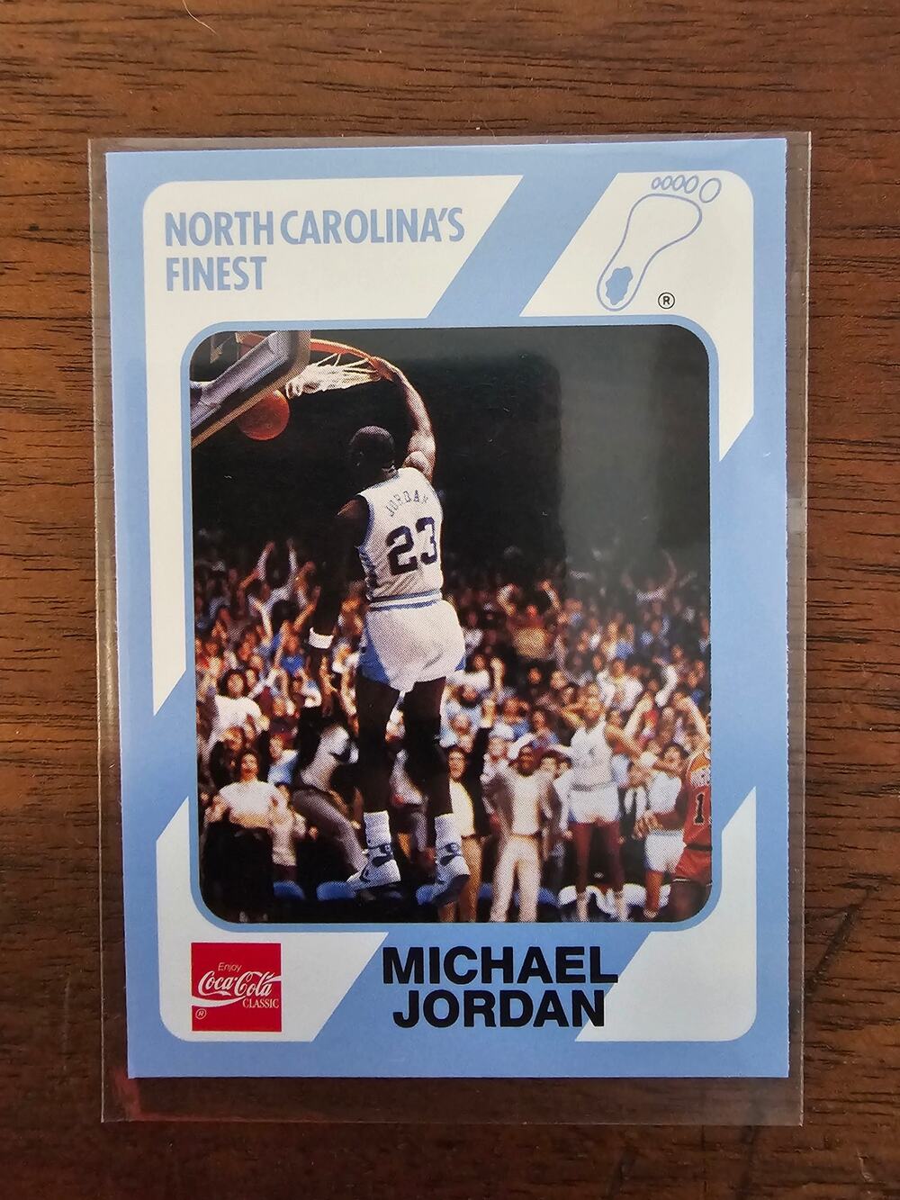 Michael Jordan 1989 Collegiate Collection #16 - Carolina's Finest 1st Edition